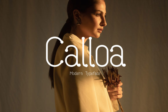 Calloa: The Display Font That Elevates Campaign Visuals with Modern Simplicity
