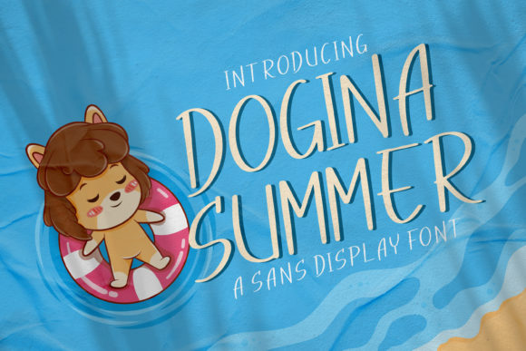Dogina Summer: A Designer’s Take on This Lively Display Font