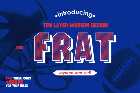 Frat: A Bold Display Font for Editorial Design