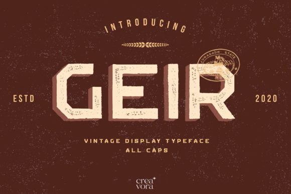 Geir: How a Vintage Display Font Strengthened Our Campaign Visuals