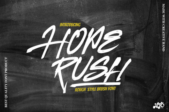 Hoperush: How a Street Art-Inspired Display Font Supercharged a Campaign’s Visual Voice