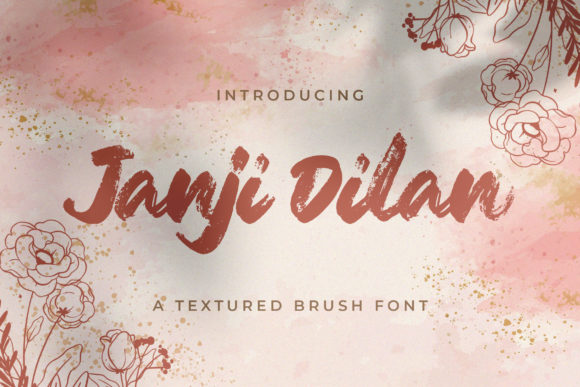 Janji Dilan: A Fresh Display Font for Modern Editorial Design