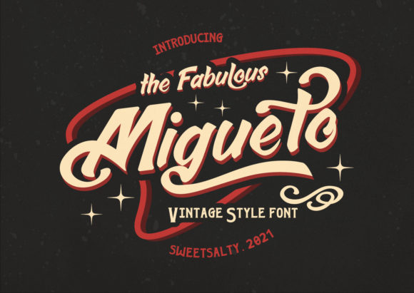 Migueto: A Designer’s Take on This Bold Display Font
