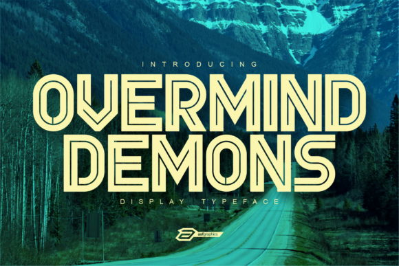 Overmind Demons: A Bold Display Font for Campaigns