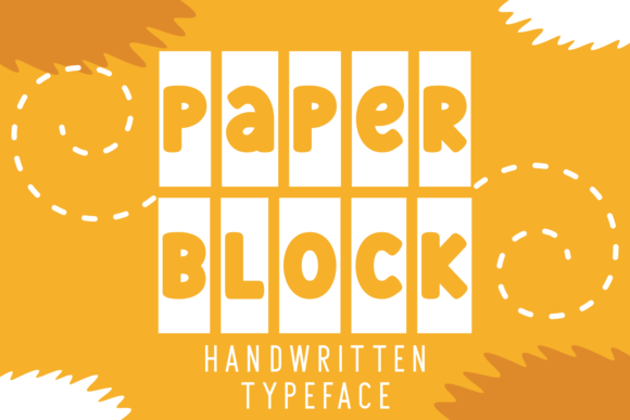 Paper Block: A Refreshing Display Font for Crafters