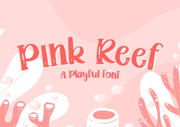 Pink Reef: A Playful Display Font for Bold Campaigns
