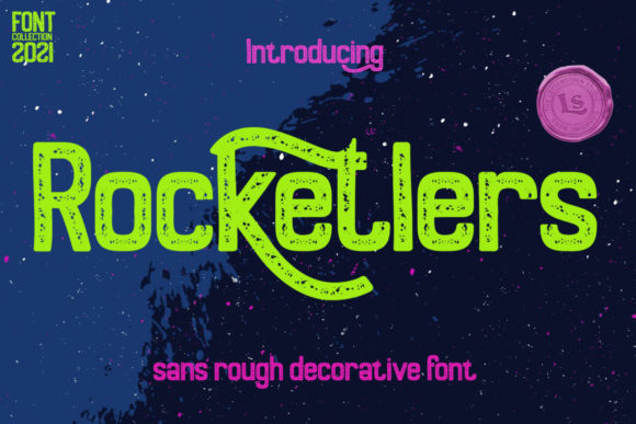 Rocketlers: A Bold Display Font for Editorial Impact