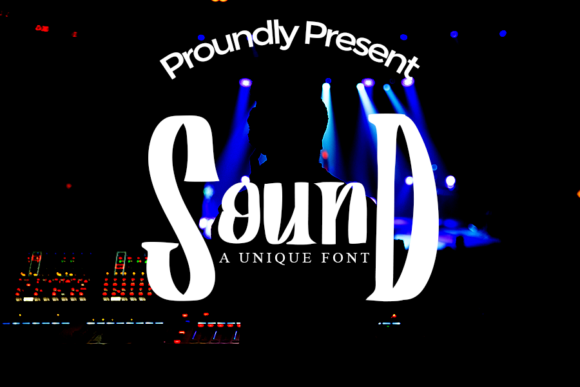 Sound: A Whimsical Display Font for Editorial Design