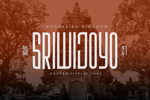 Sriwijoyo: A Modern Display Font for Editorial Impact