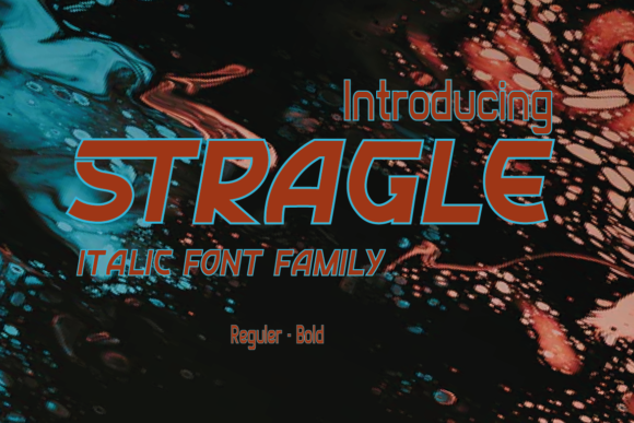 Stragle: A Bold Display Font for Modern Web Design Projects