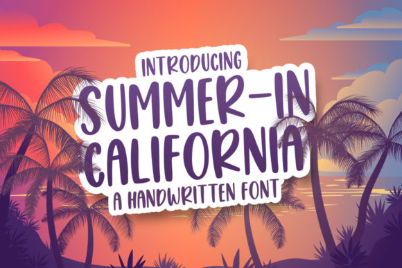 Summer in California Font: A Laid-Back Typeface for Polished Branding