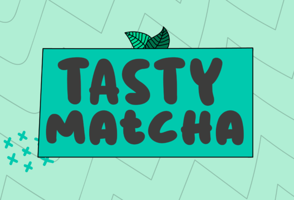 Tasty Matcha: A Display Font That Elevates Your Brand’s Personality