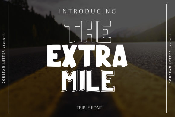 The Extra Mile: A Versatile Display Font for Editors